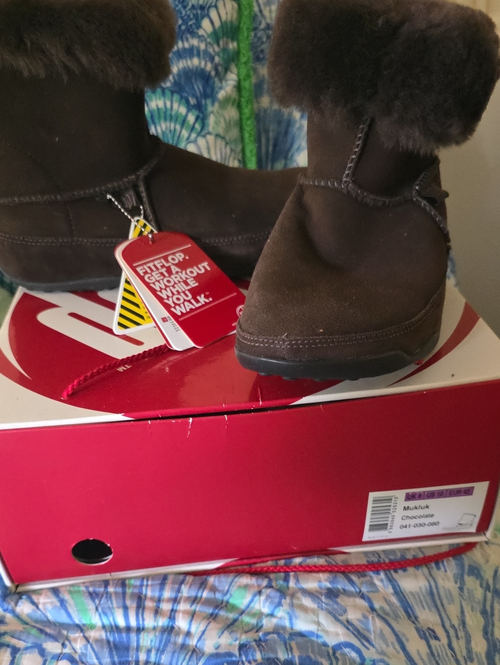 Fitflop NWT Mukluk Shorty Suede Boot